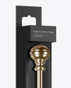 Curtain Rod Box Mockup Curtain Rod Box Mockup