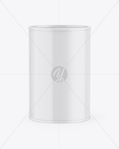 Glossy Can Mockup