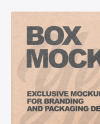 Kraft Box Mockup