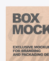 Kraft Box Mockup