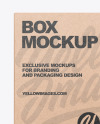 Kraft Box Mockup