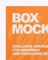 Paper Box Mockup