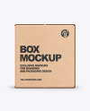 Kraft Box Mockup