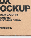 Kraft Box Mockup