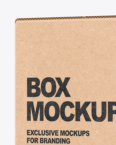 Kraft Box Mockup