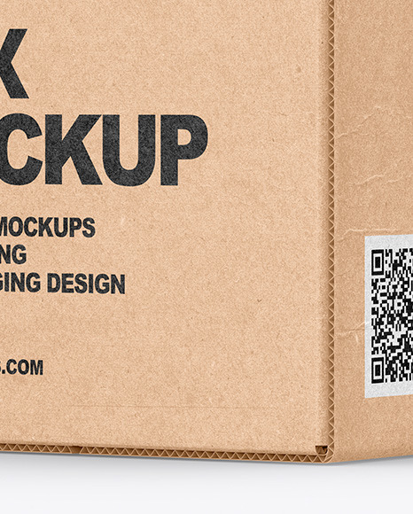 Kraft Box Mockup