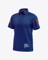 Men's Short Sleeve Polo Shirt Mockup