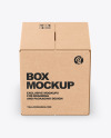 Kraft Box Mockup