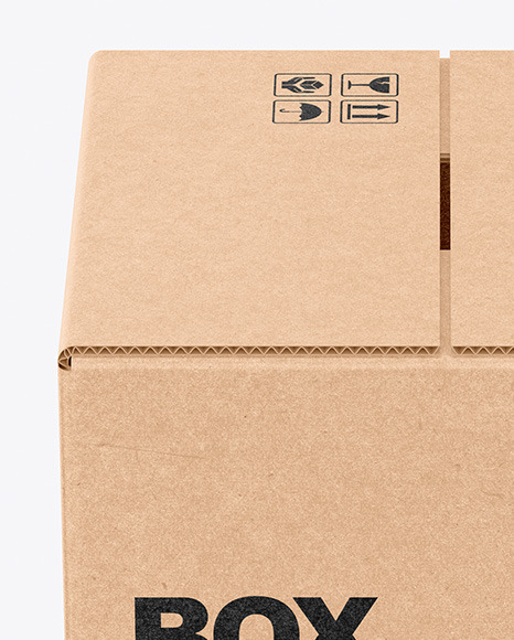 Kraft Box Mockup