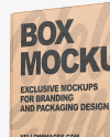 Kraft Box Mockup