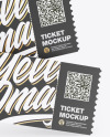 Two Tickets Mockup