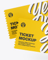 Two Tickets Mockup