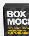 Paper Box Mockup