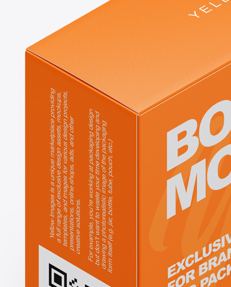 Paper Box Mockup