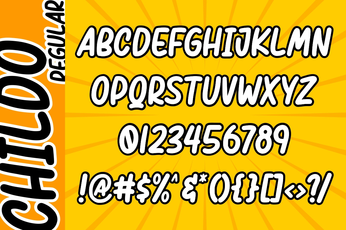 Childo | Funny Font Childo | Funny Font