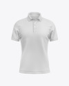 Men's Short Sleeve Polo Shirt Mockup