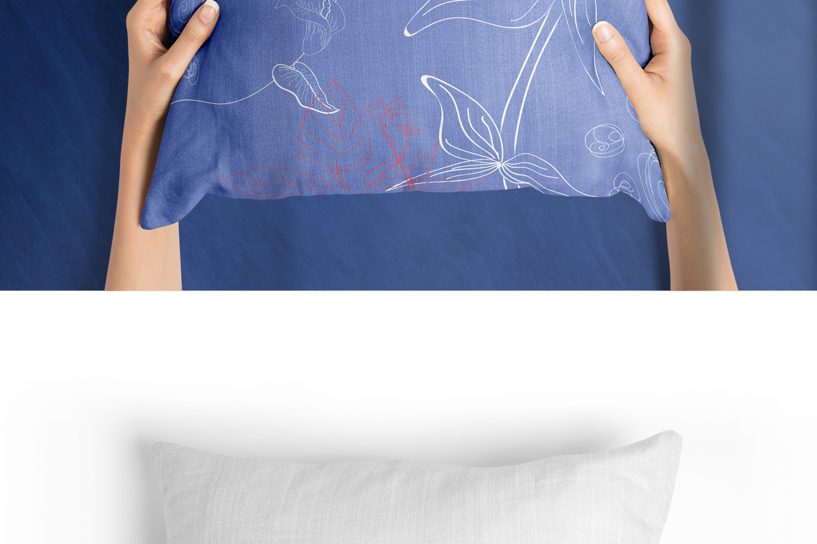 Pillows Mockup - Set of 4 Customisable Mockups