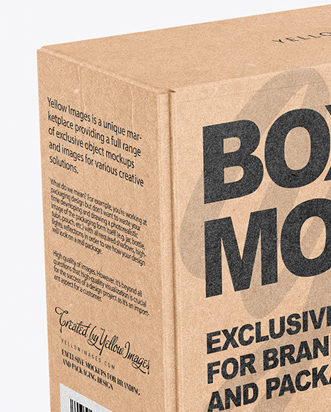 Kraft Box Mockup