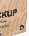 Kraft Box Mockup