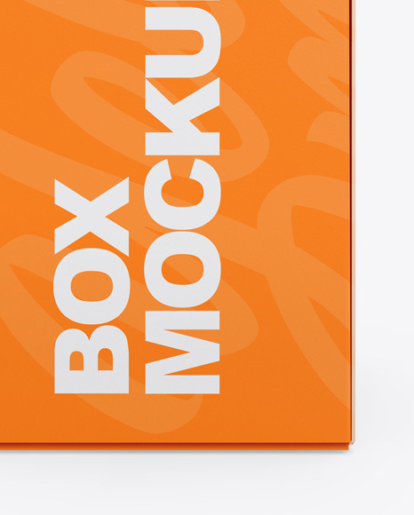 Paper Box Mockup