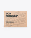 Kraft Box Mockup