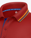 Men's Short Sleeve Polo Shirt Mockup