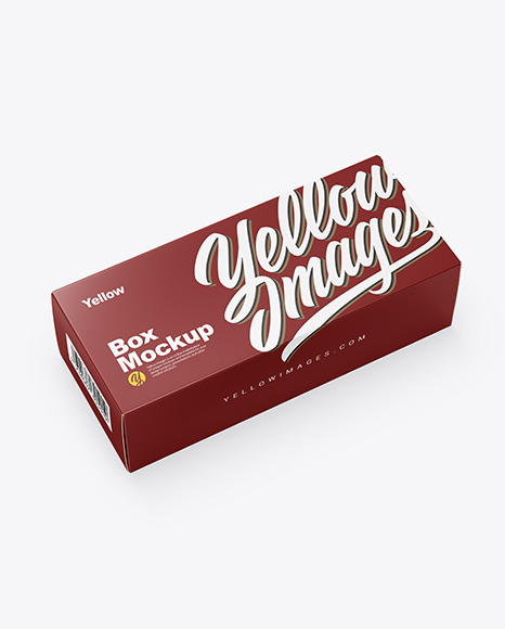 Paper Box Mockup - Carton box