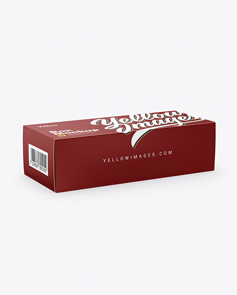 Paper Box Mockup - Carton box