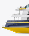 Yacht Mockup - Half Side View