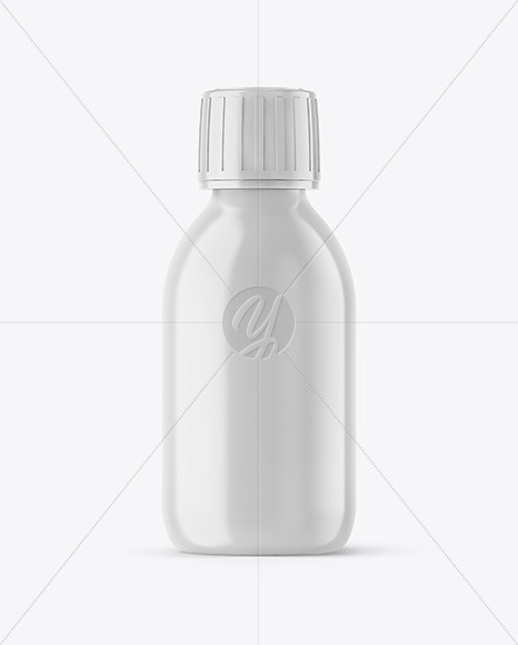 Glossy Bottle Mockup