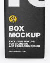 Kraft Box Mockup