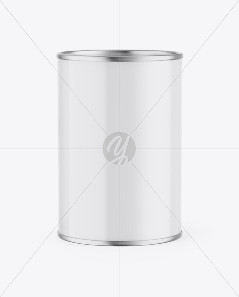 Glossy Can Mockup