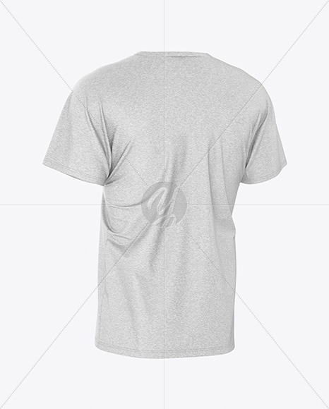 Melange Men’s T-shirt Mockup