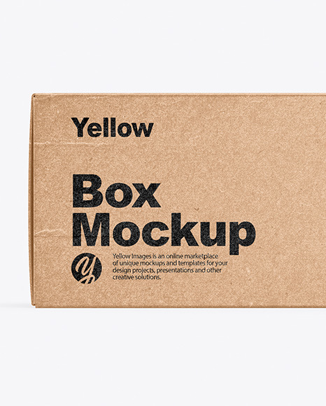 Kraft Box Mockup