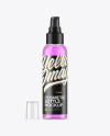 Clear Cosmetic Bottle Mockup