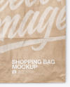 Kraft Shopping Bag Mockup