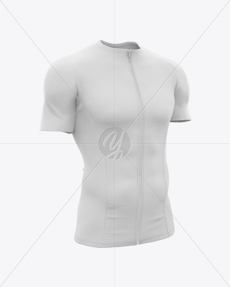 Men's Cycling Jersey Mockup