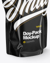 Glossy Doy-Pack Mockup