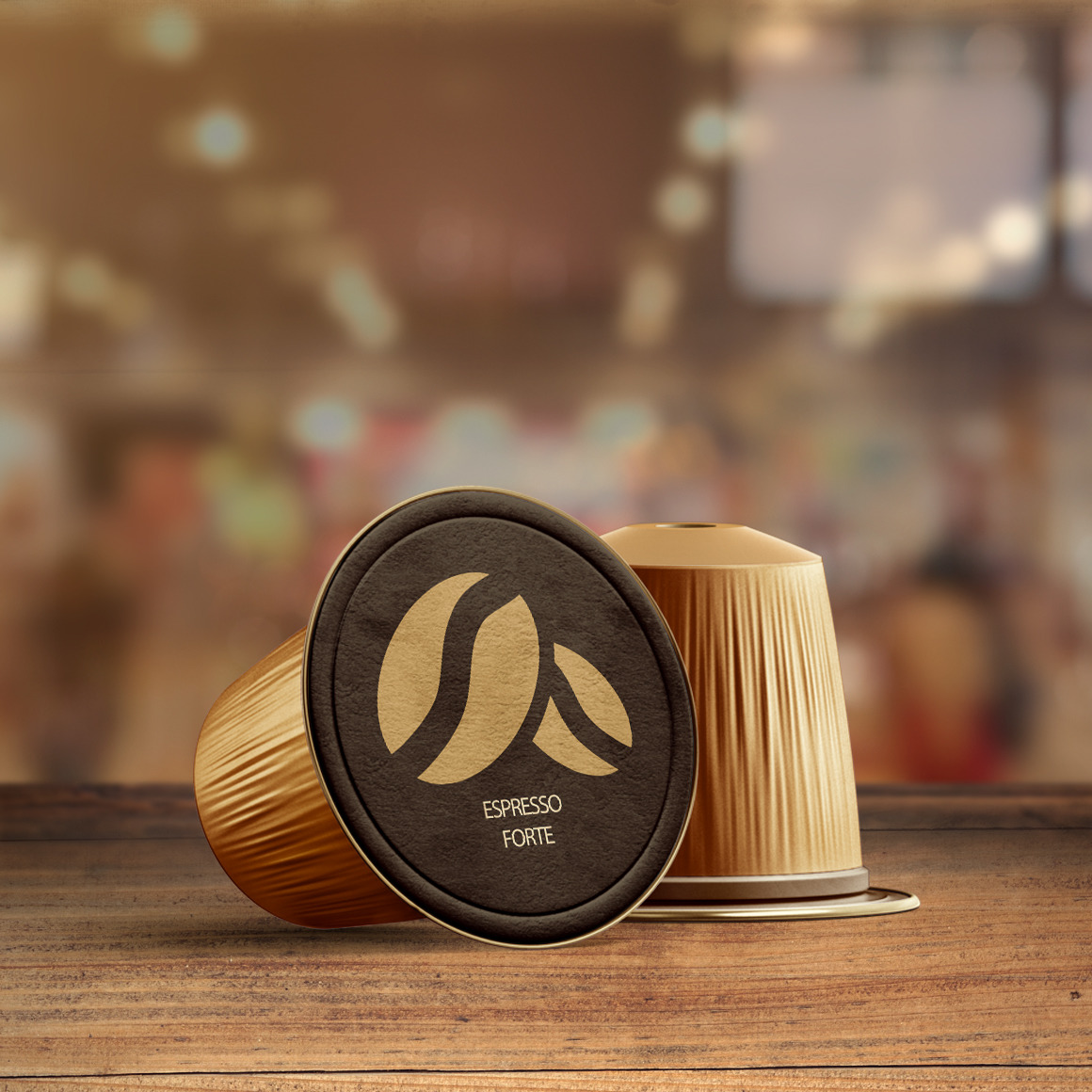 Coffee Capsule Mockup Coffee Capsule Mockup