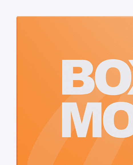 Paper Box Mockup