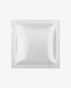 Square Paper Sachet Mockup