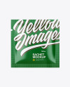 Square Paper Sachet Mockup Square Paper Sachet Mockup