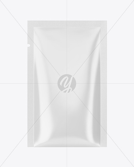 Glossy Sachet mockup