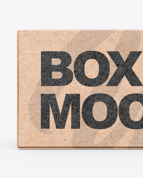 Kraft Box Mockup