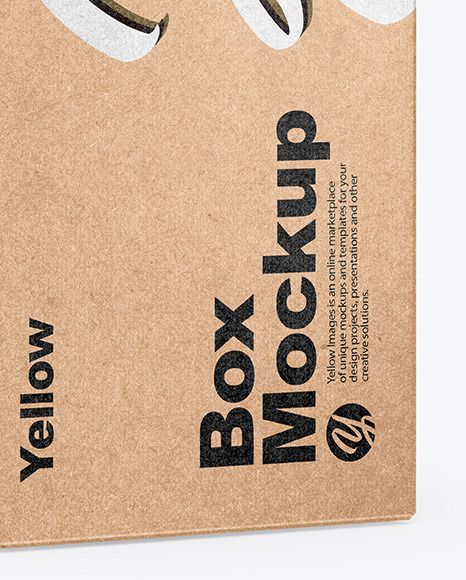 Kraft Box Mockup