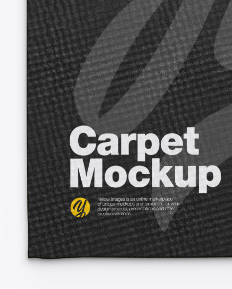 Fabric Carpet Mockup