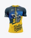 Men's Cycling Jersey Mockup