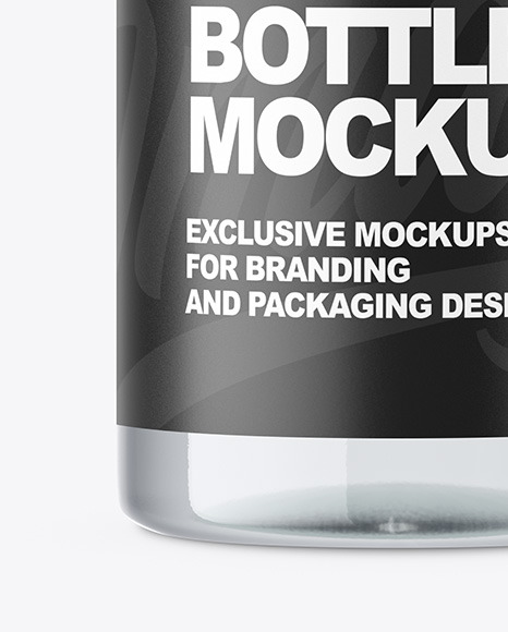 Clear Dropper Bottle Mockup