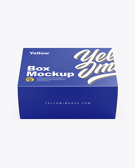 Paper Box Mockup