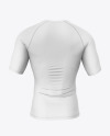 Compression T-Shirt Mockup – Back View